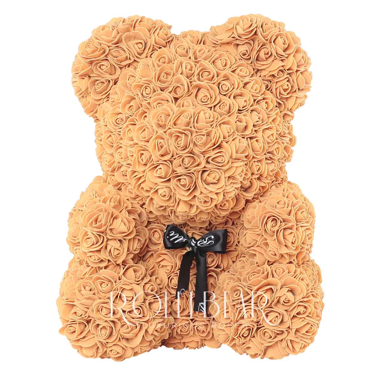 RolliBear_Ursulet_din_Trandafiri_Maro_40cm_1