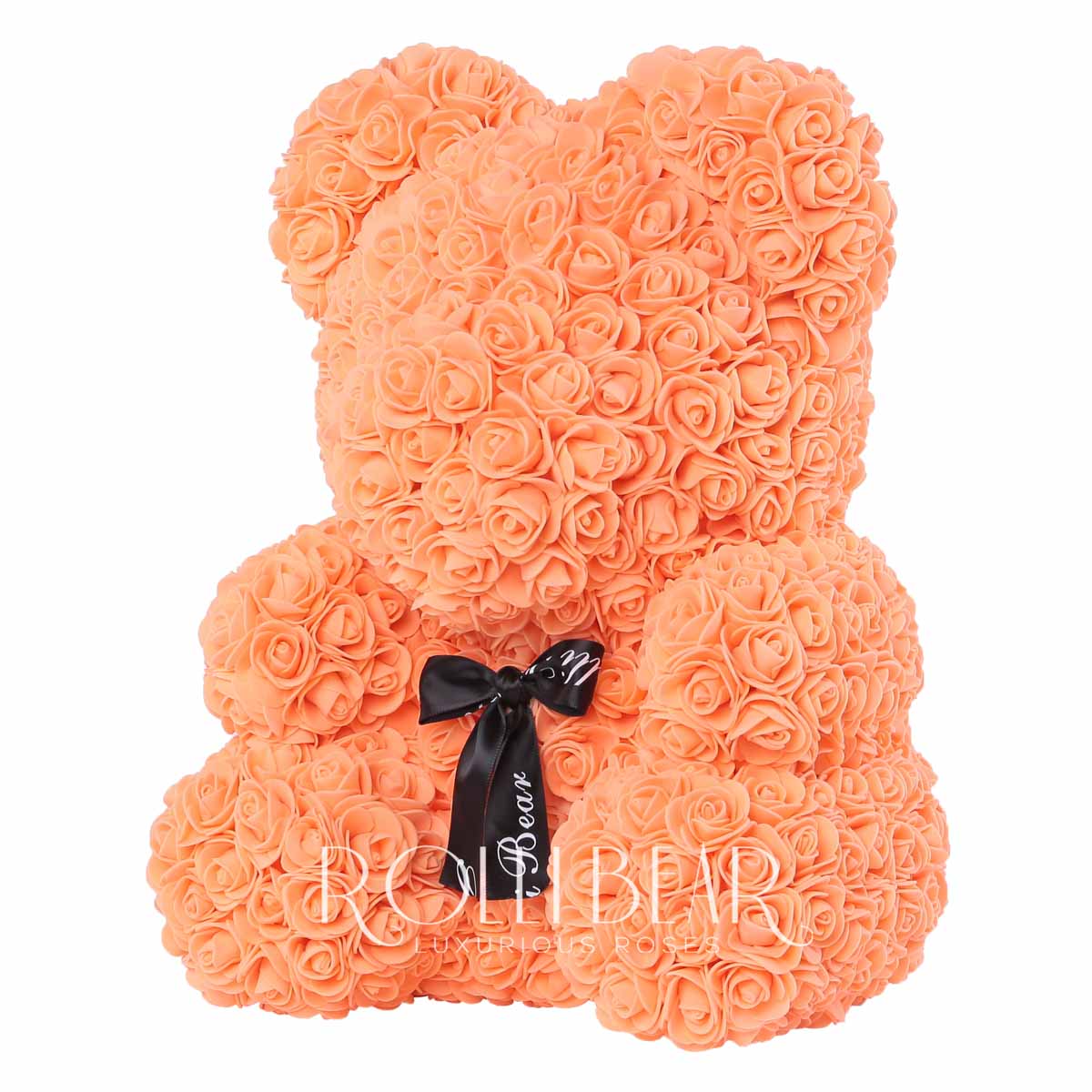 RolliBear_Ursulet_din_Trandafiri_Portocaliu_40cm_2