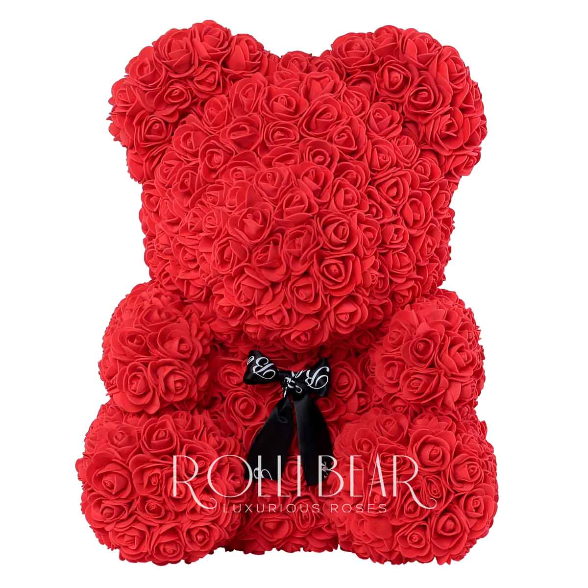 RolliBear_Ursulet_din_Trandafiri_Rosu_40cm_1