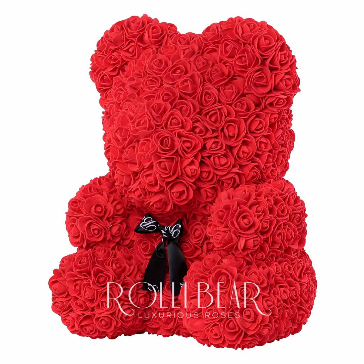 RolliBear_Ursulet_din_Trandafiri_Rosu_40cm_2