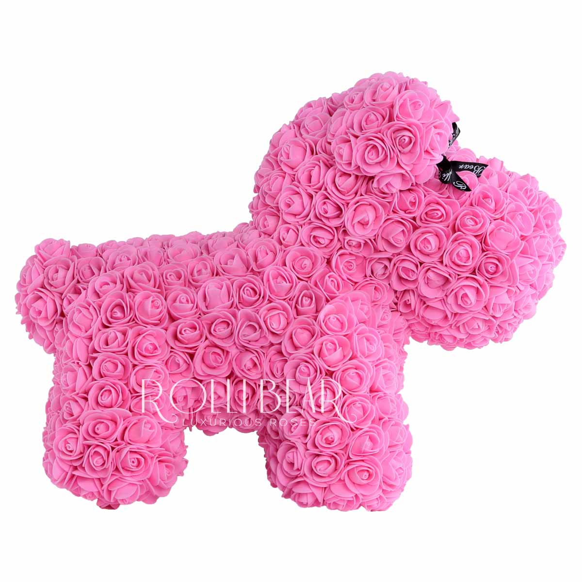 RolliBear_Catelus_din_Trandafiri_Roz_35cm_2