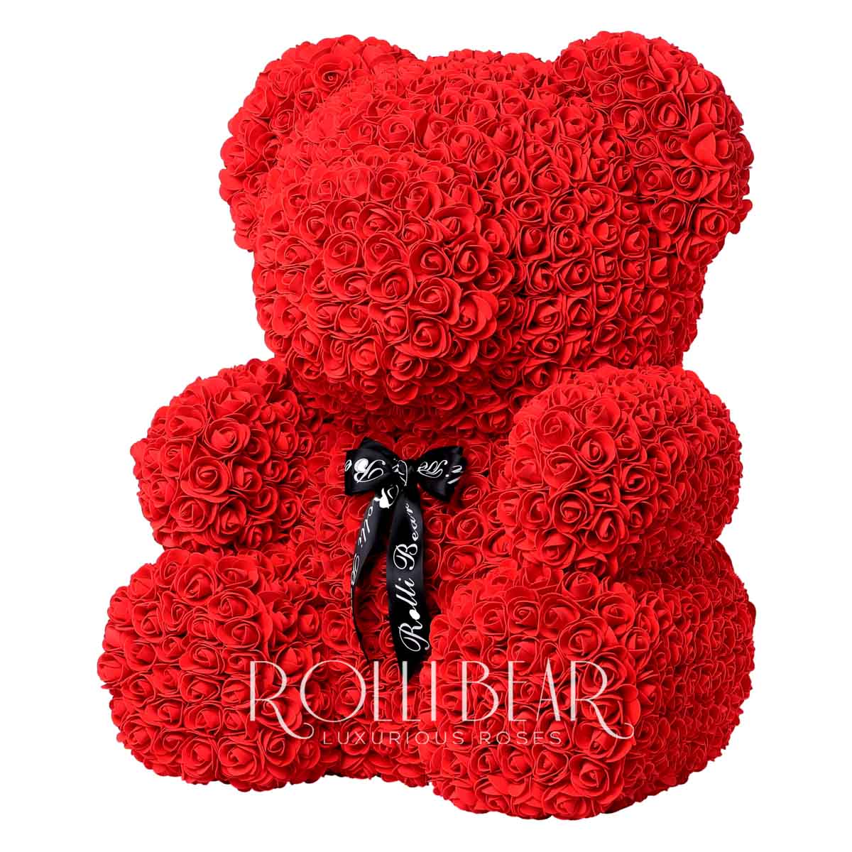 RolliBear_Ursulet_din_Trandafiri_Rosu_65cm_2