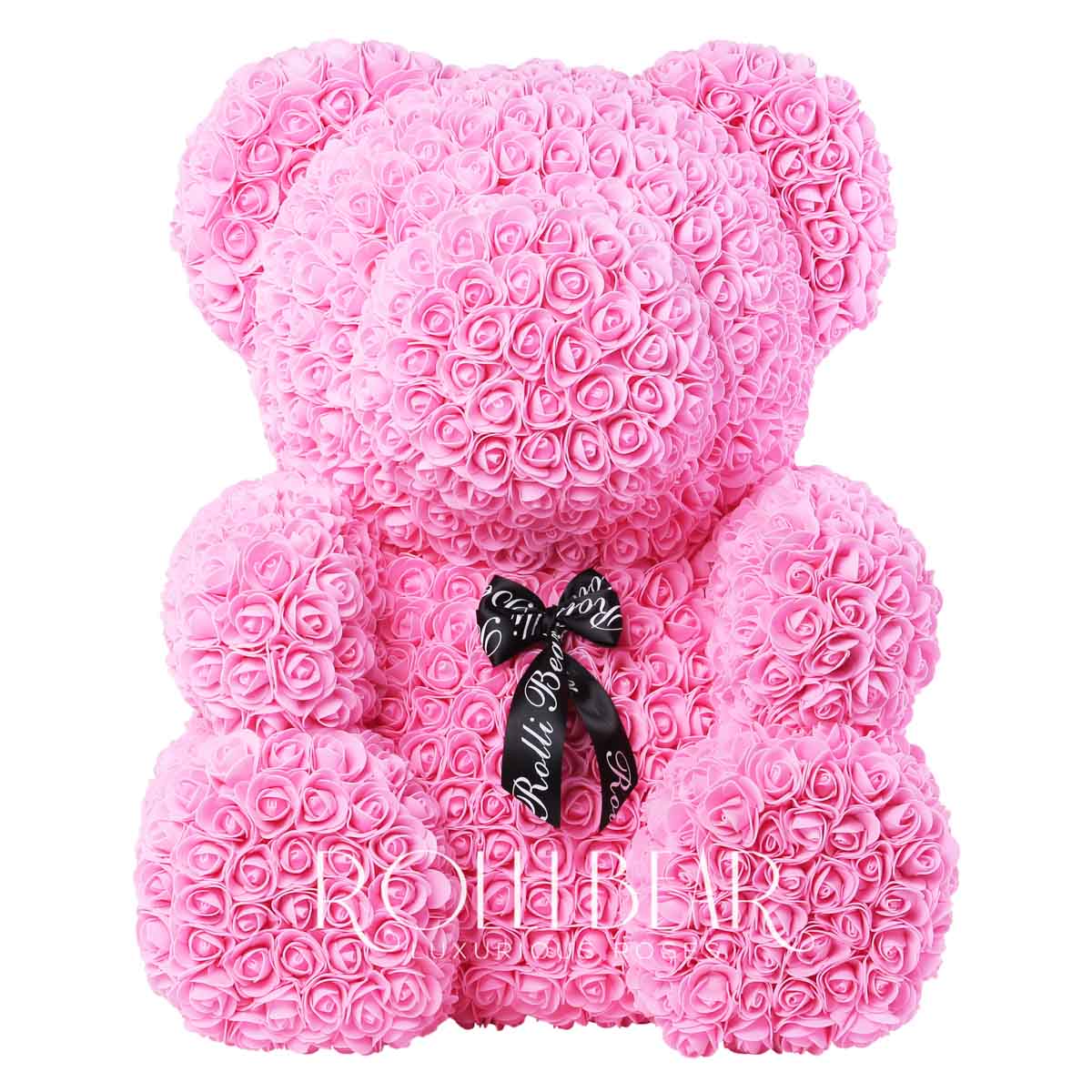 pink rose bear