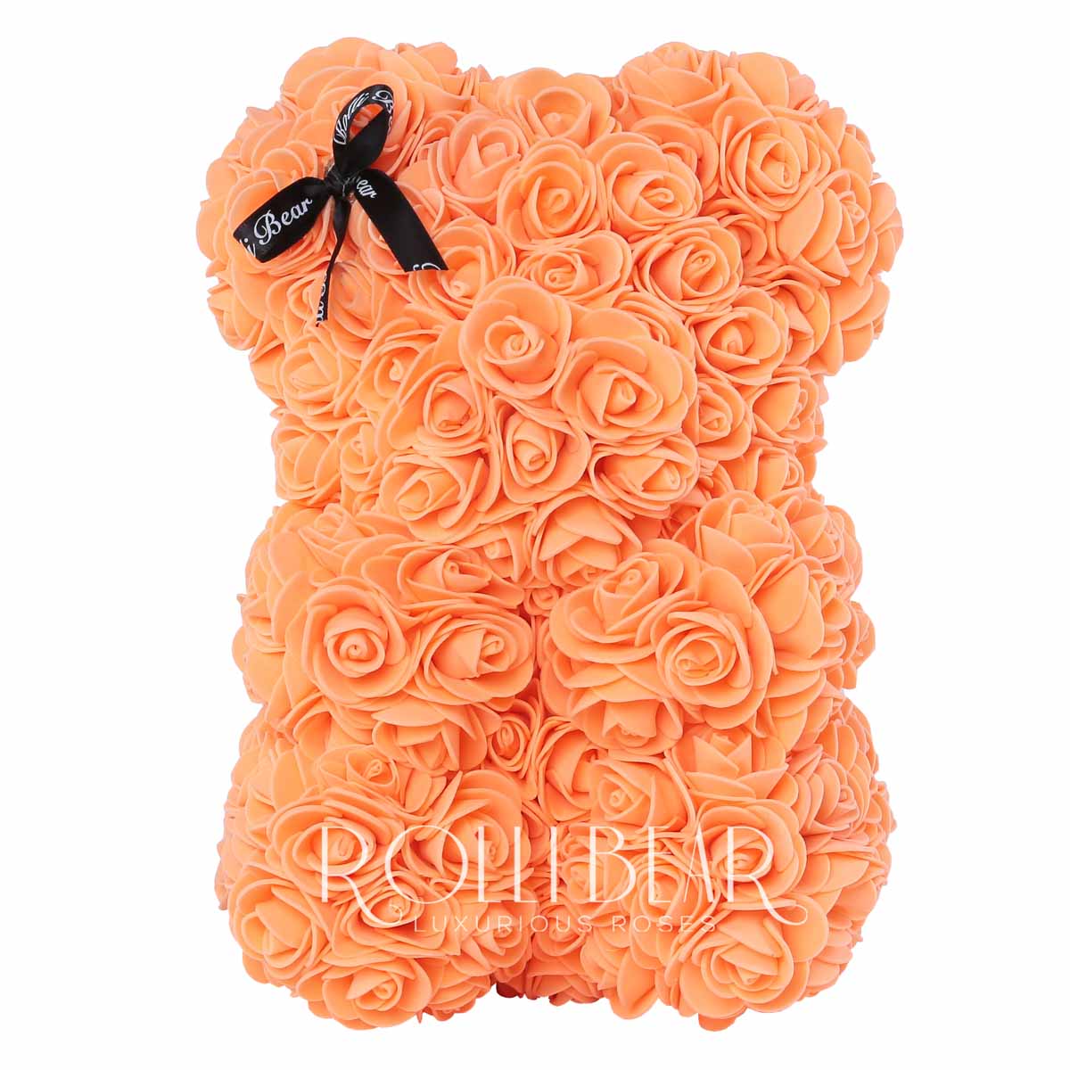 RolliBear_Ursulet_din_Trandafiri_Portocaliu_25cm_1