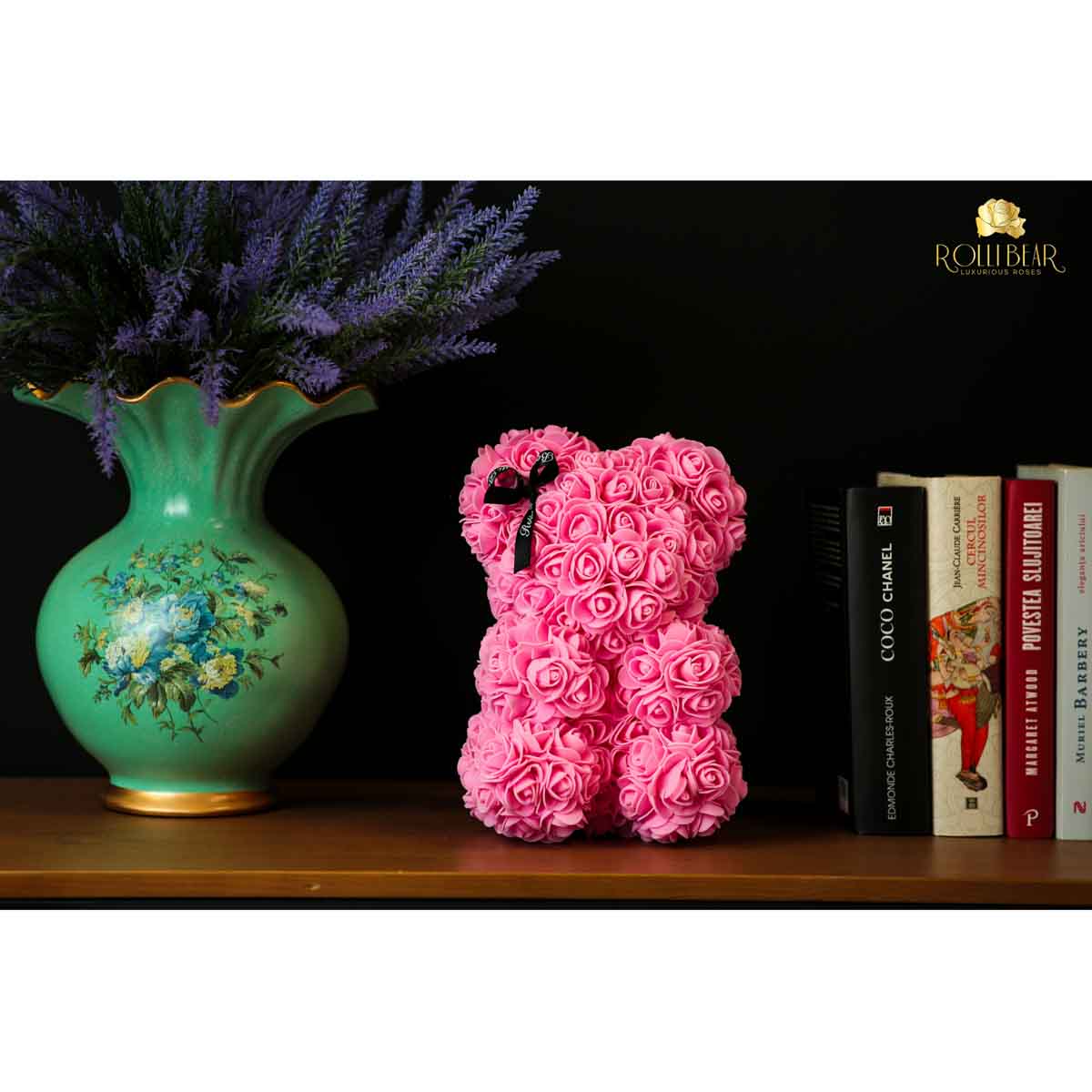 RolliBear_Ursulet_din_Trandafiri_Roz_25cm_3