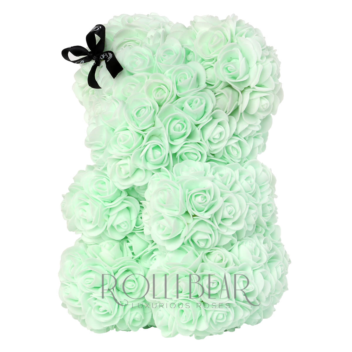 RolliBear_Ursulet_din_Trandafiri_Verde_Deschis_25cm_2